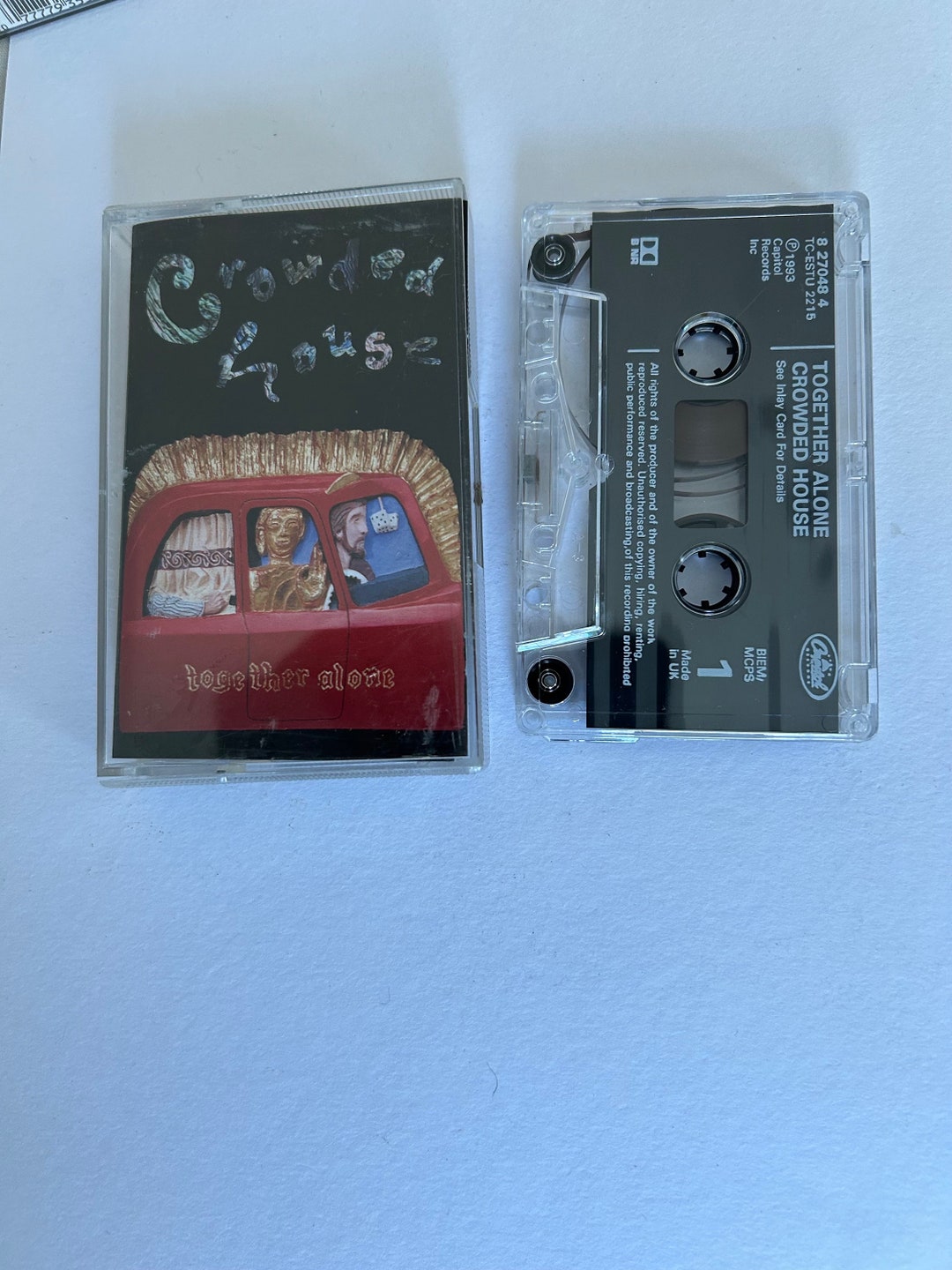 Crowded House Together Alone Cassette Tape - Etsy Singapore