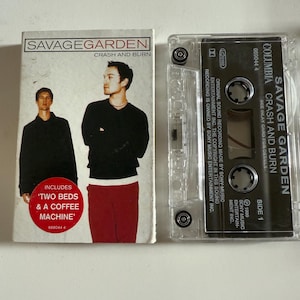 Savage Garden Crash And Burn Cassette Tape