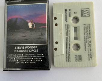 Stevie Wonder In Square Circle Cassette Tape