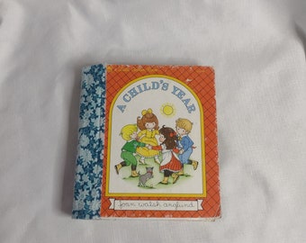 A Child's Year Little Golden Book junk journal, baby album, ha