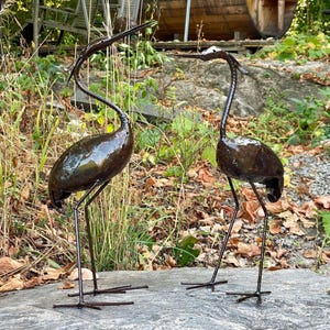 Recycled Steel Heron/Egret