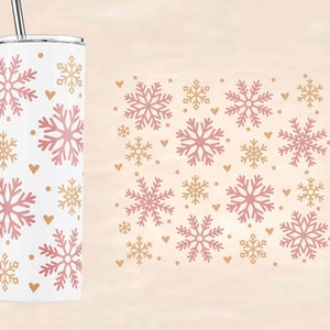 Christmas Tumbler Wrap Svg, Christmas Tumbler Wrap Design, Winter
