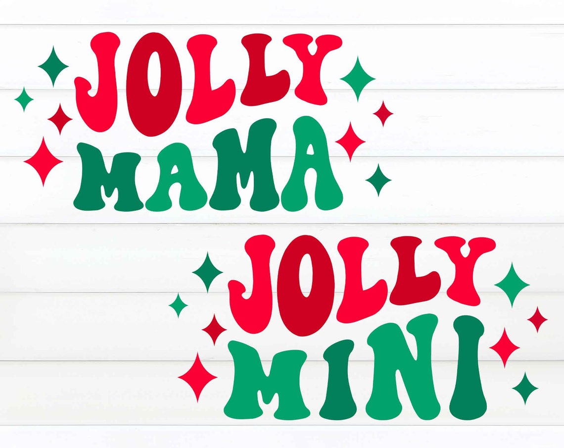 Jolly Mama Mini PNG Jolly Mama Mini SVG Digital Design - Etsy