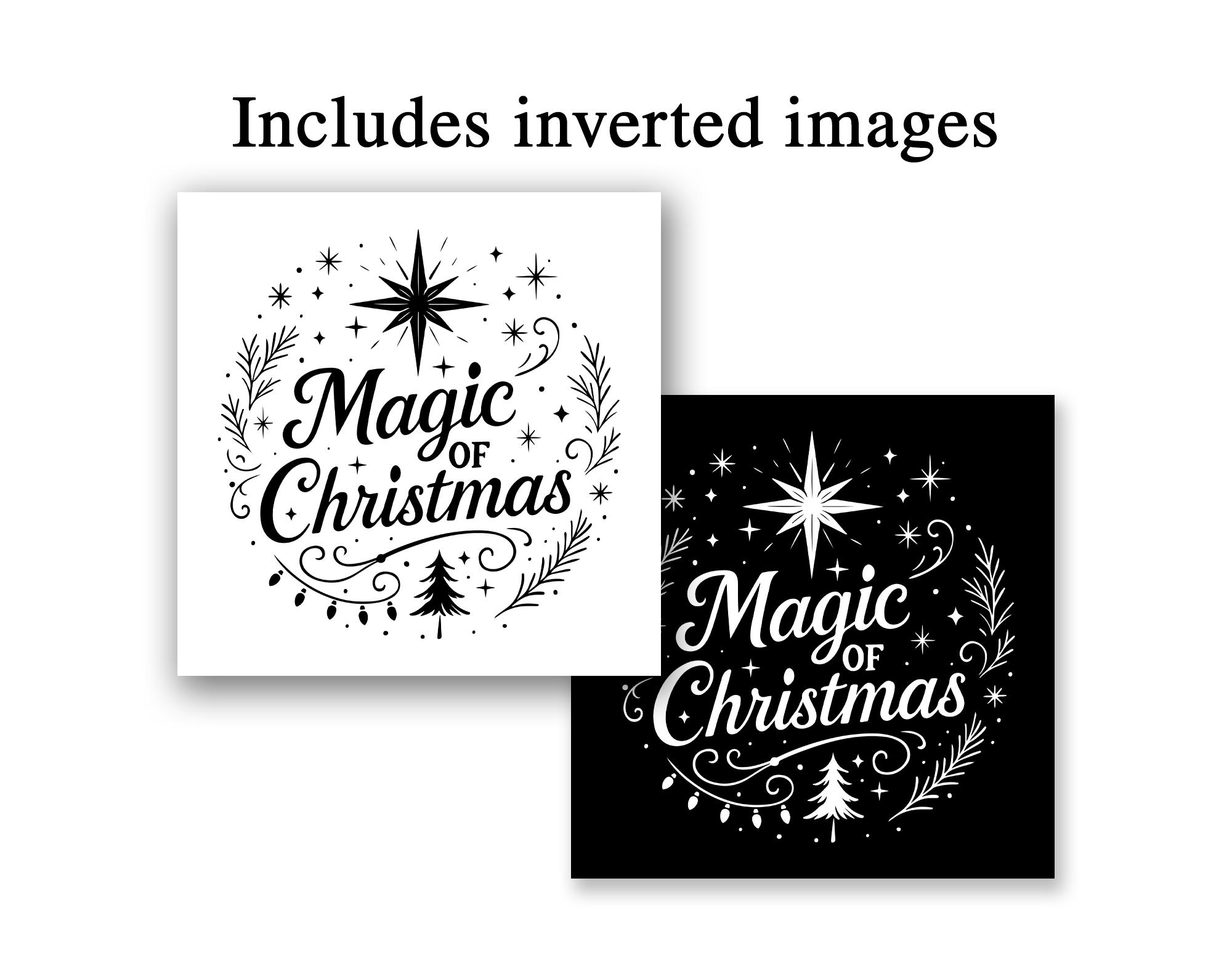 Christmas Slate Coaster Engraving Files, Holiday Lettering Laser PNG ...