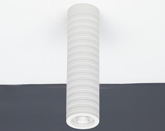 White Reading Wall Lamp, Brass Cylinder Wall Light, Copper Minimalist Adjustable Spot Light, Black Bathroom Pendant Lighting, MODEL : EVA