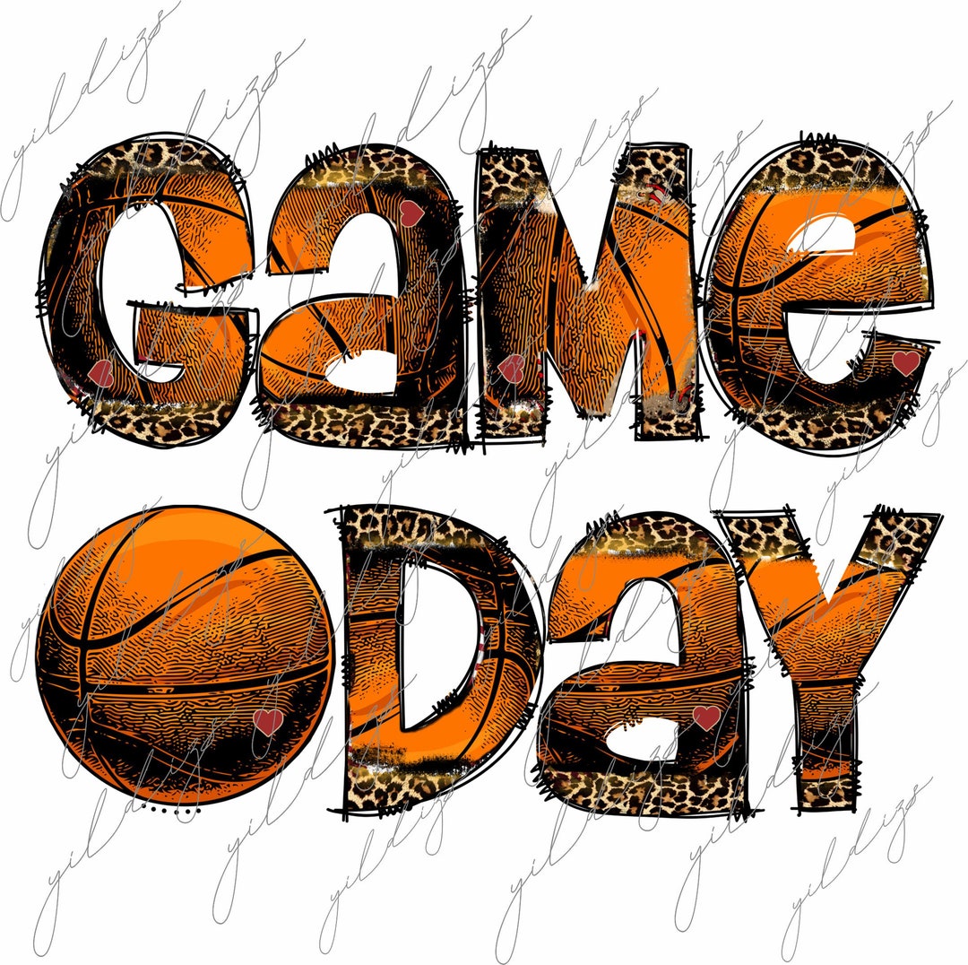 Game Day Basketball Sublimation Basketball Leopard Letter Png game-day-basketball-sublimation-basketball-leopard-letter-png