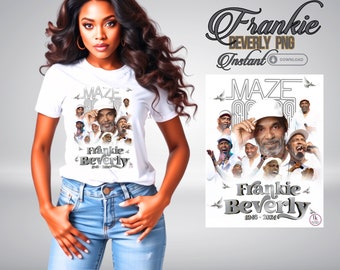Frankie Beverly Tribute PNG | Maze T-Shirt Design (Digital Download)