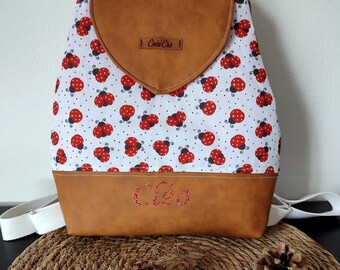 Sac à dos coccinelle personnalisé