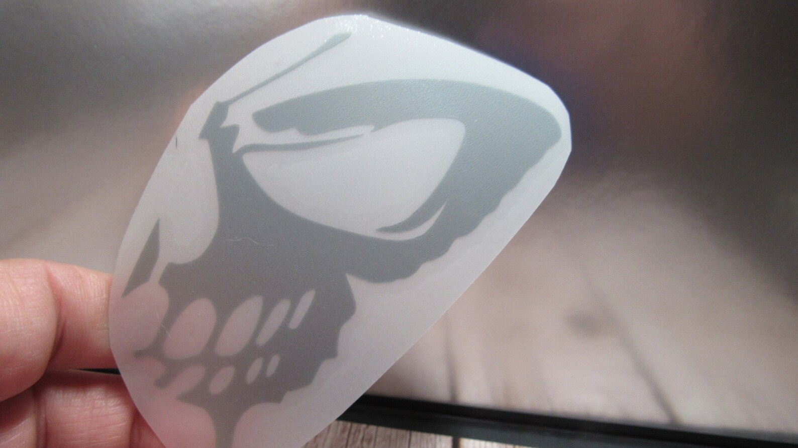 Butterfly Skull Decal, Permanent Vinyl, Window Decal, Car Decal Etsy