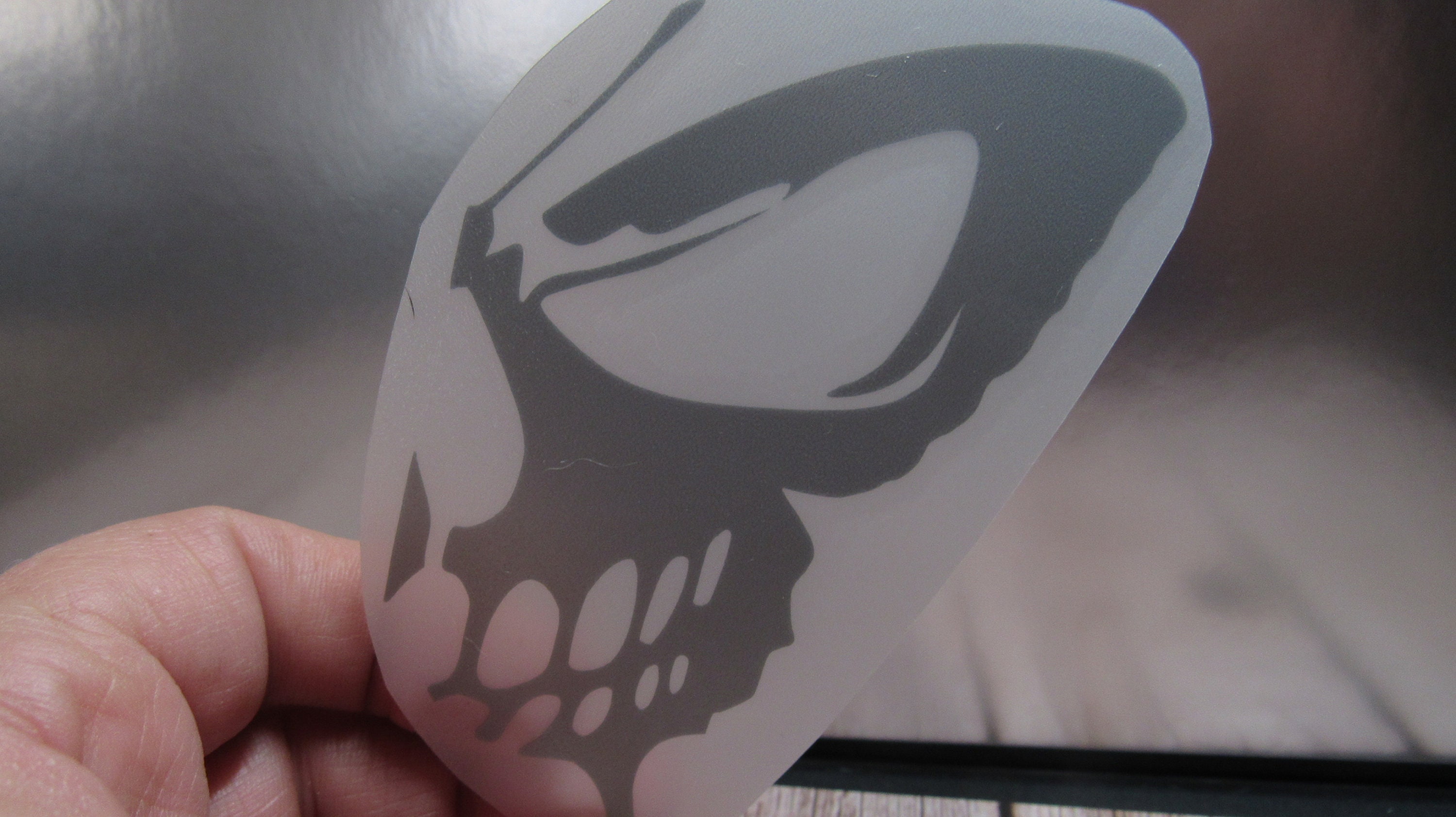 Butterfly Skull Decal, Permanent Vinyl, Window Decal, Car Decal Etsy