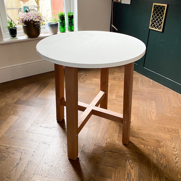 Concrete Side Table Etsy UK