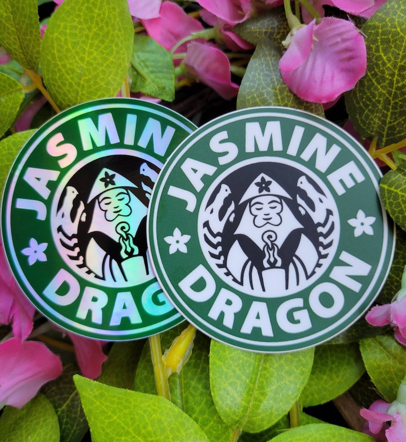 Jasmine Dragon Tea House Stickers Avatar the Last Airbender Etsy