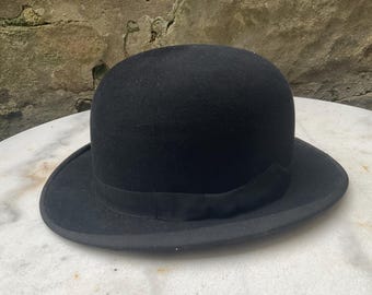 Lock & Co. ボウlerハット 黒 59 L