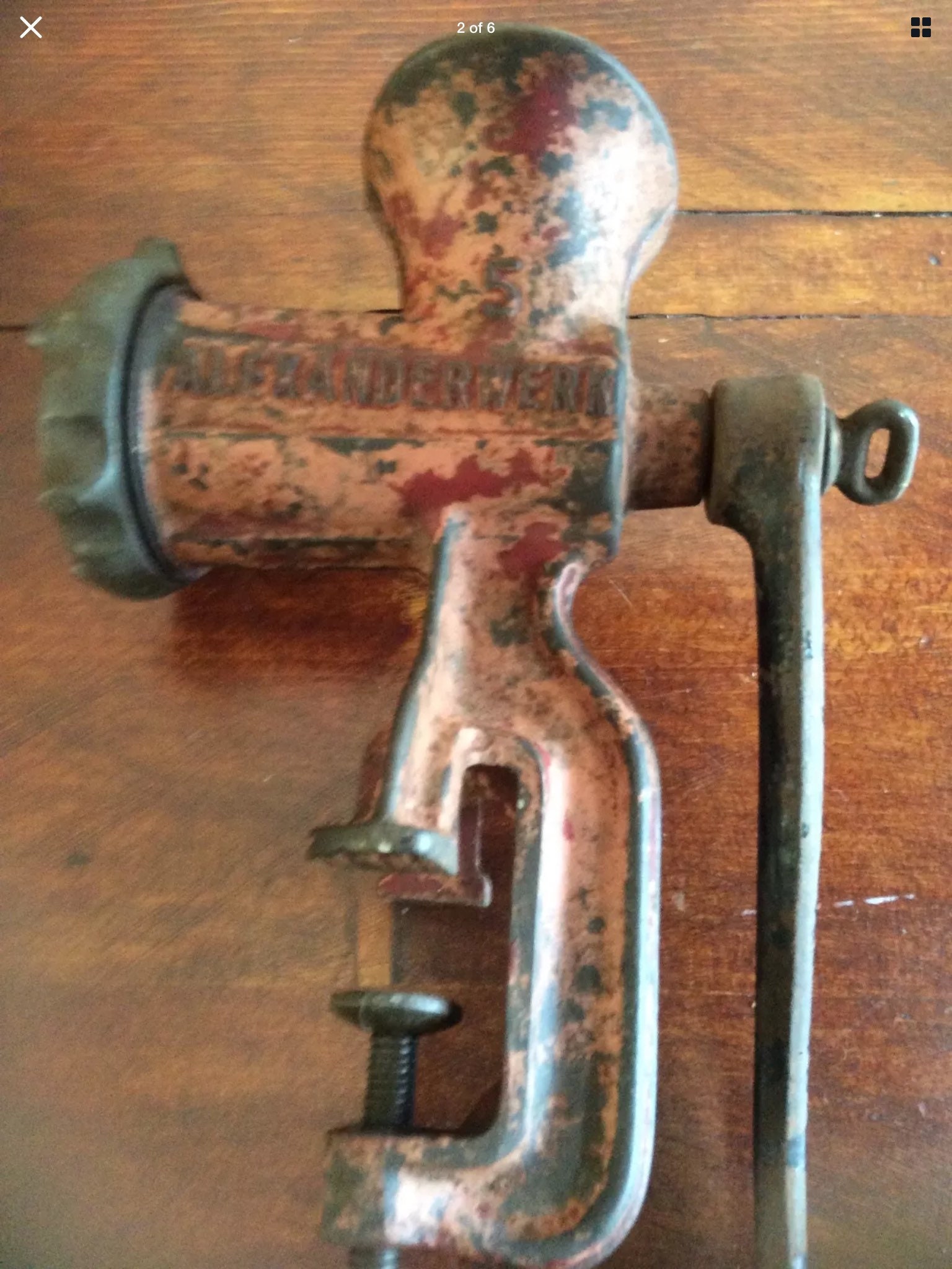 Vintage Alexanderwerk Meat Grinder / Mincer No 5 Completely Original