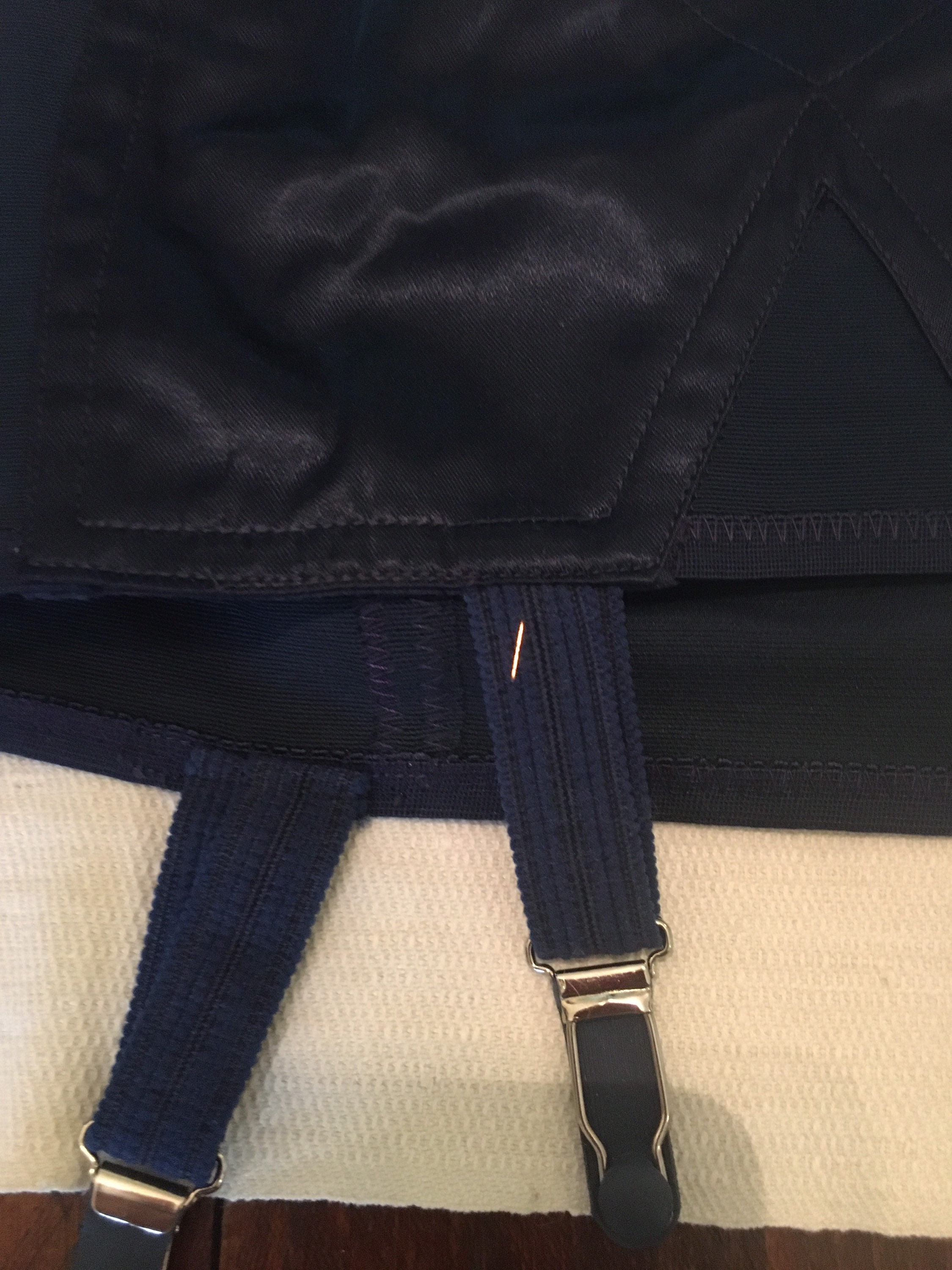 Vintage French Suspender Corset/girdle Unused Etsy