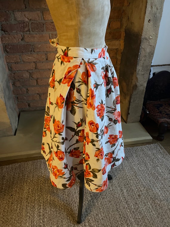Vintage original 1940’s / 1950’s handmade skirt a… - image 1