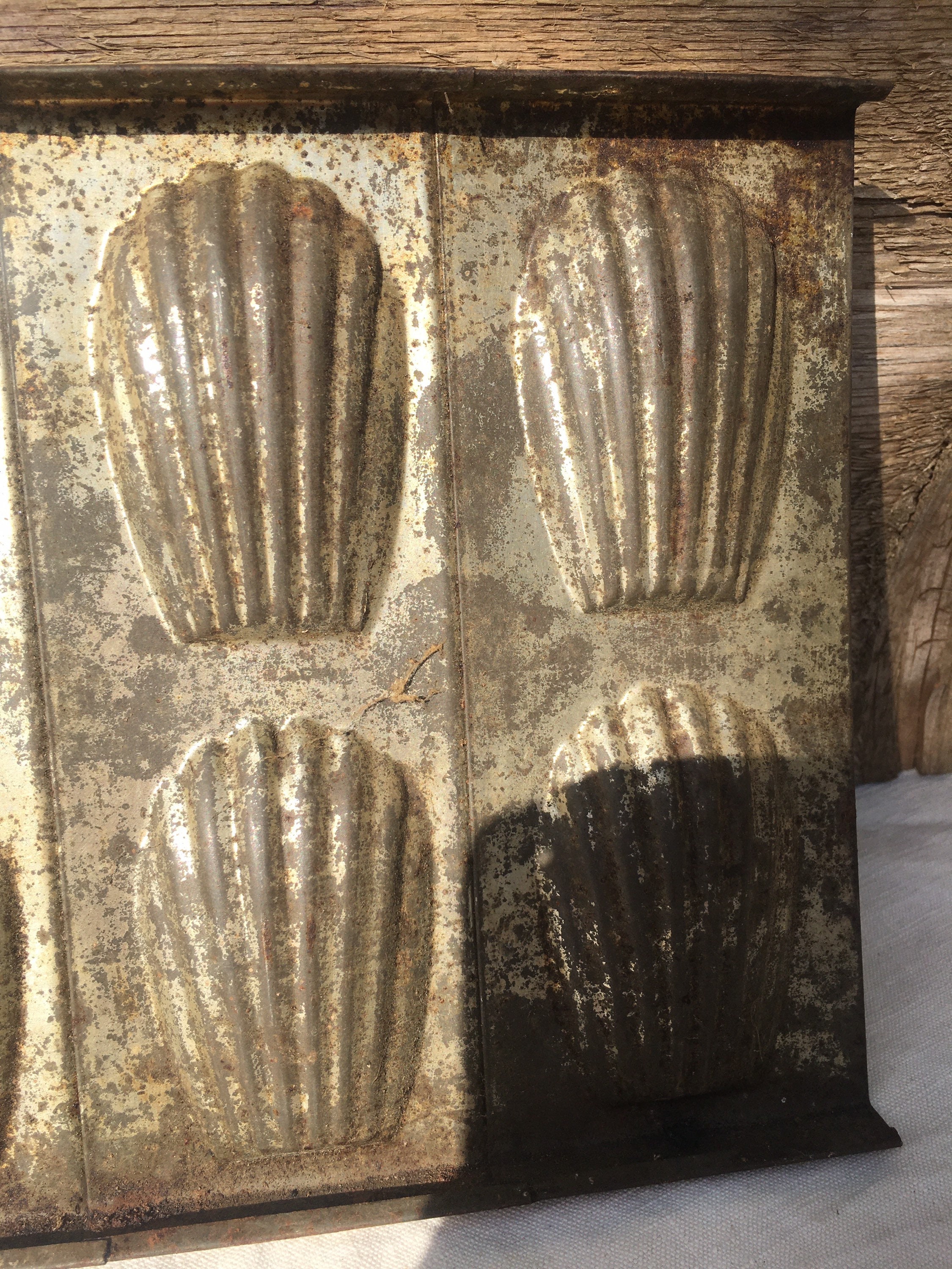 Vintage French Madeleine Cake Moulds With 8 Individual Moulds Etsy