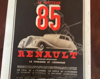 Original 13th April 1935 L’ILlUSTRATION’ vintage Paris magazine