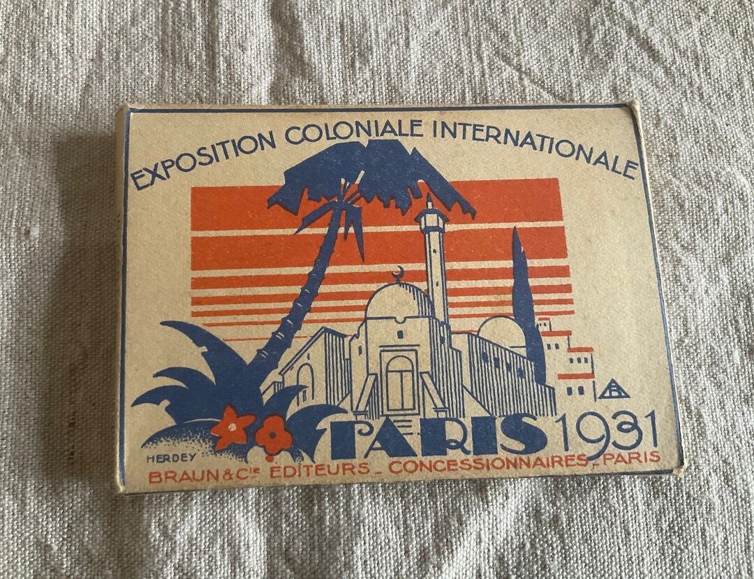 Original Paris Exposition Colonial Internationale 1931 Photos in Art ...
