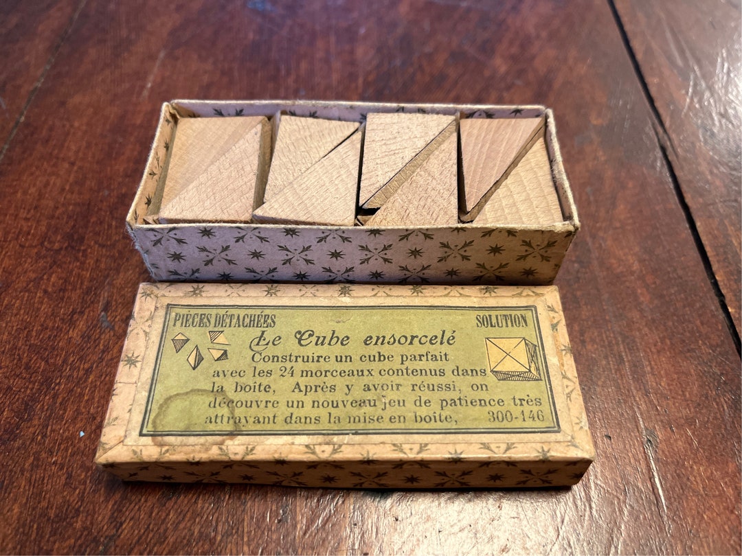 Jeu D'adresse Vintage Dexterity Puzzle, Fabriqué En France, JJF, Pour Adultes