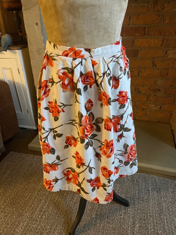 Vintage original 1940’s / 1950’s handmade skirt a… - image 2