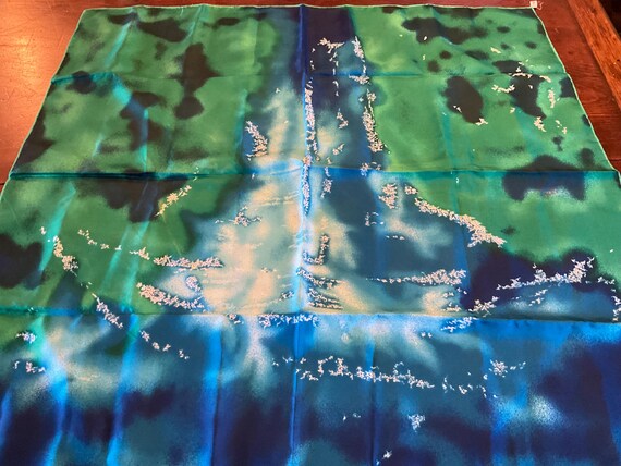 Vintage French Pier Olivier Paris Silk Scarf. - Etsy UK display picture 3