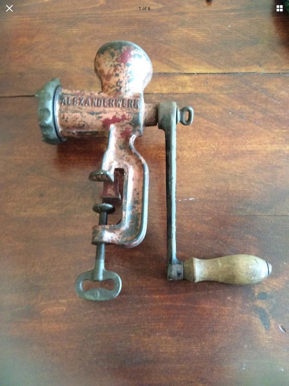 alexanderwerk meat grinder 10