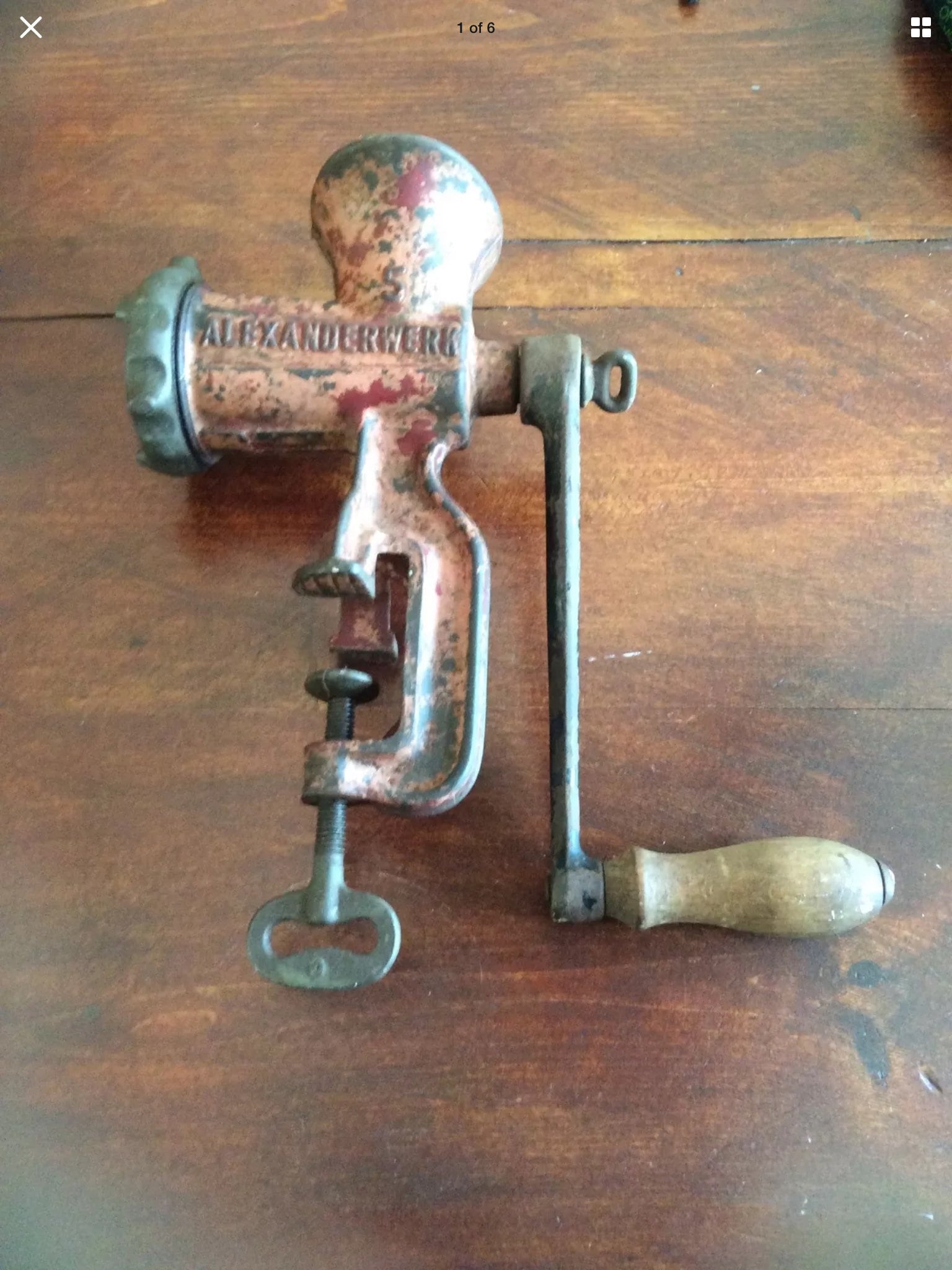 Vintage Alexanderwerk Meat Grinder / Mincer No 5 Completely Original