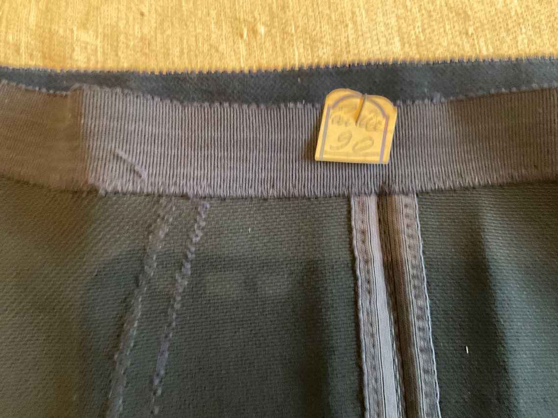 Vintage French Royal Blue Suspender Corset/girdle Etsy