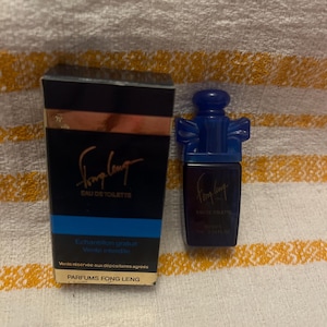 Fong Leng vintage minature eau de toilette in original box still with contents 7 ml just exquisite rare