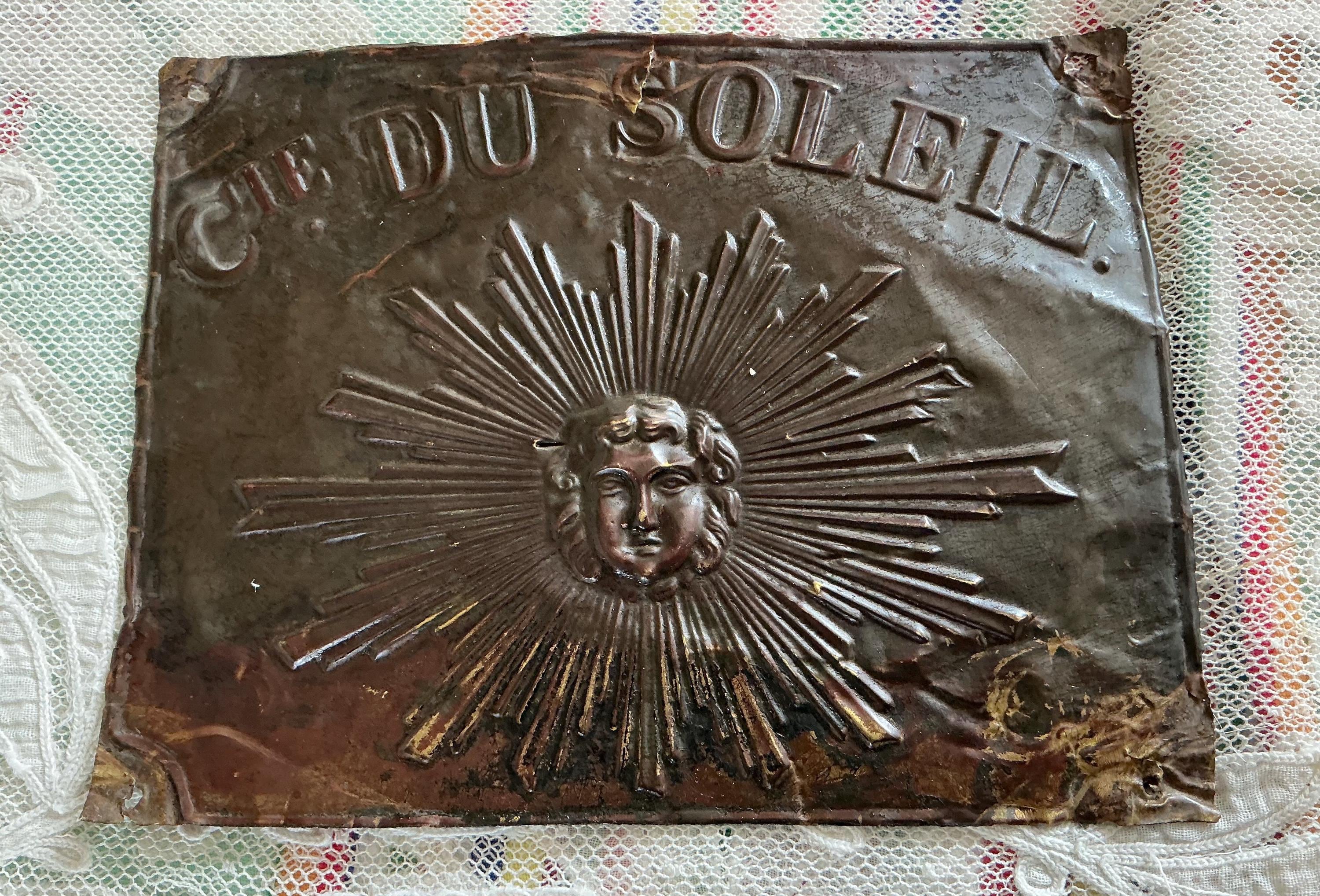 フランス アンティーク 金属製オブジェ 番地プレート French Antique Plaque - Etsy