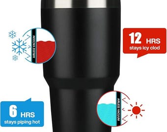 30oz Tumbler: laser engraved