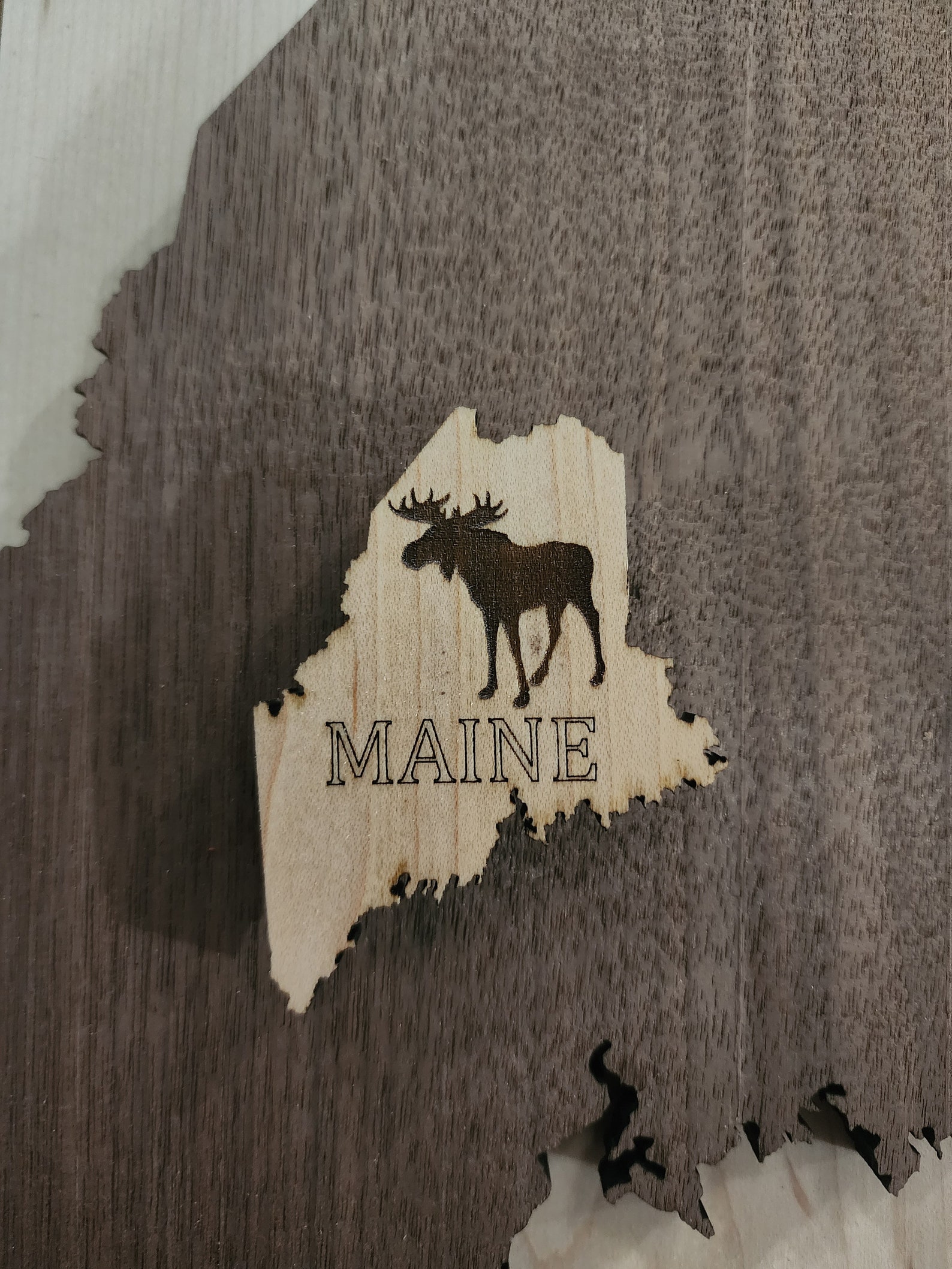 WZMPA Maine State Kosmetiktasche – Wasserdicht, 23x17 Cm, Mit 3D-Druck, Vielseitig Nutzbar