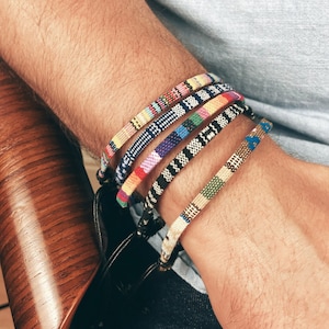 Boho Armband Anklet: Verstellbar Multi Color Surfer Style