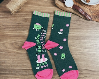 Calzini Divertenti Donna Con Animali - 5 Paia Invernali, Per Natale E Regali - Foto 7