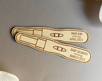 Custom Pregnancy Stick Announcement, Baby Announcement, Pregnancy Keep Sake, Baby coming soon