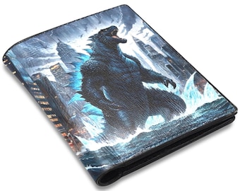 Wallet PU Leather Comics Retro Monster Art Dinosaur