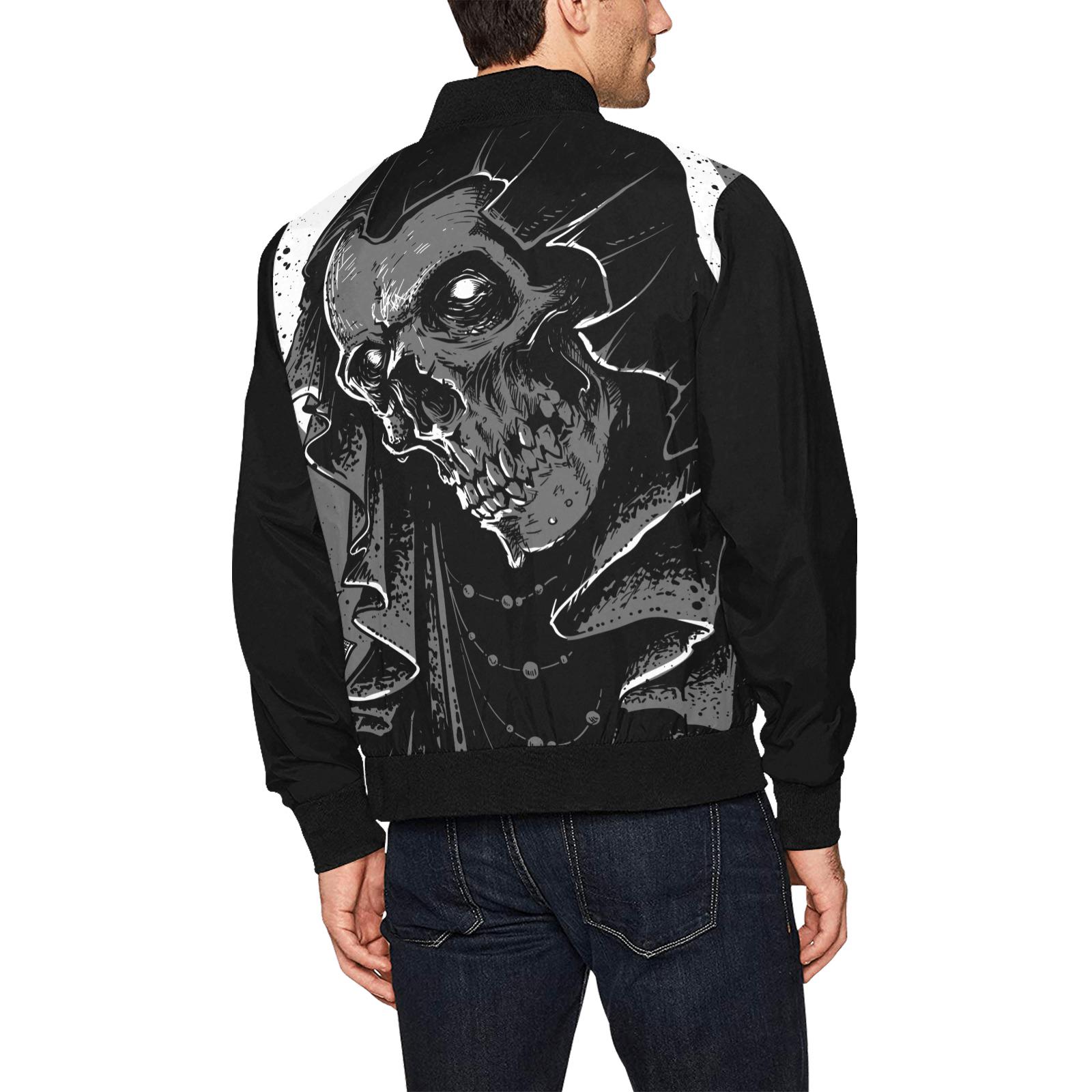 Bomber Jacket With Pockets Día De Los Muertos Men