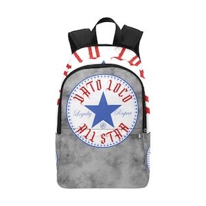 Sac à dos d'école, cartable, sac à dos avec poches en filet, sac à main, sac Vatos Locos All Star Chicano Cholo Logo Art