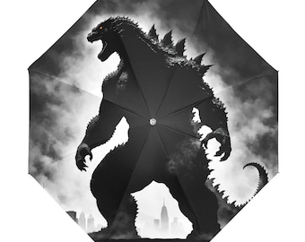 Kinder Faltbarer Anti-UV-Regenschirm Godzilla Kaiju Gojira