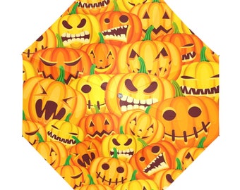 Children's foldable anti-UV Umbrella Halloween Horror