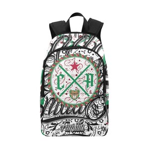 Sac à dos d'école, sac à dos avec poches en filet, sac à main avec logo California