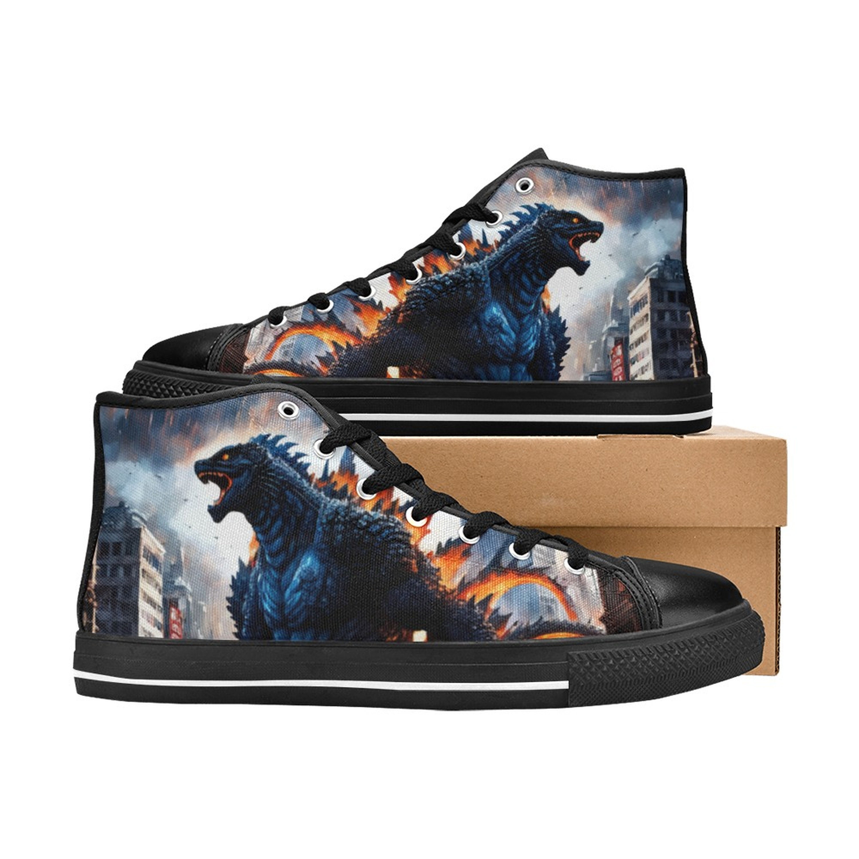 シューズ Glorila Gorilla Wear - Brooklyn Knitted Sneakers - Red/Black