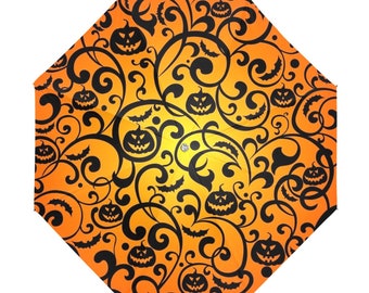 Children's foldable anti-UV Umbrella Halloween Horror