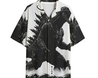 Dinosaur Button Down Shirt Personalized Hawaiian Gift