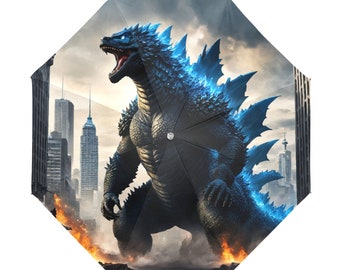 Anti-UV Foldable Umbrella Godzilla Kaiju Gojira