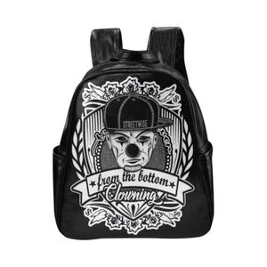 Backpack Backpack PU leather Chicano Cholo Gangsta Vato Loco Cartoon