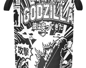 Laundry Basket Godzilla Kaiju Gojira Film Comics