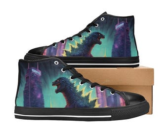 Zapatos infantiles con estampado de dinosaurios, zapatos de caña alta, zapatillas deportivas, calzado deportivo