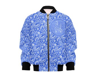 Kids Bomber Jacket With Pockets Skatebord Skatebording L.A. Kids Bomber Jacket With Pockets Skatebord Skatebording L.A.